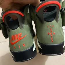 Travis Scott Air Jordan 6 Vi Medium Olive Release Date Sole Collector In 2020 Air Jordans Retro Air Jordans Jordan 6