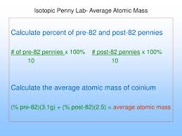 Mass number is the average of all the naturally occurring isotopes of that element. Ppt Average Atomic Mass Powerpoint Presentation Free Download Id 3225780