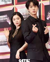 What is the truth to . Bts Jin And Red Velvet Irene Revealed To Be Having A Good Relationship With Each Other As Coworkers Because They Worked Together Once And Were Very Respectful And Professional About It Kpop
