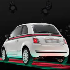Used fiat 500 lounge for sale. Fiat 500 Side Stripes Gucci Style Full Sticker Set