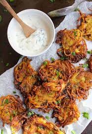 Crispy Onion Bhaji Recipes Indian Food Recipes Vegetarian Recipes