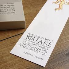 Game Of Thrones Quote Bookmark Tyrion Lannister Best Etsy Book Lovers Gifts Game Of Thrones Cards Gifts For Bookworms