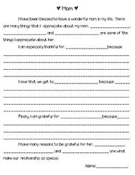 We know it's not mother's day or your mom's birthday, but that doesn't mean you can't write a loving letter to your mother. Mother S Day Writing Template By Tensia Craig Teachers Pay Teachers