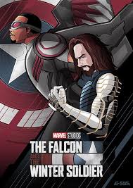 Falcon is an authoritative ally for captain america; G Sus Art The Falcon And The Winter Soldier Art Print Winter Soldier Marvel Comics Wallpaper Soldier