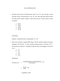Standardisasi rate dalam epidemiologi— transcript presentasi 7 crude, specific, and standardized rates 1. Contoh Soal Dan Jawaban Standarisasi Epidemiologi Masnurul