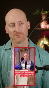 No Bible author ever met Jesus.”