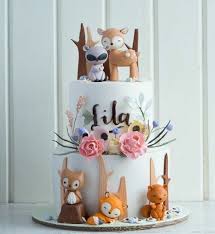 1001 Ideen Fur Torten Zur Taufe Einzigartige Feier Gestalten Torte Taufe Fuchs Kuchen Fondant Figuren Tiere