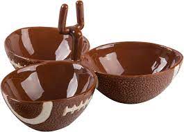 We did not find results for: Home Essentials 13 Inches X 13 Inches X 5 Inches 3 Section 3d Football Shape Bowls With Goal Post Finial Kitchenware Amazon Co Uk Kitchen Home