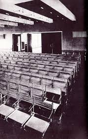 Interior To The Bauhaus Dessau Theater Facility Design By Gropius And Outfitted With Breuer Chairs 1926 Bauhaus Architecture Bauhaus Architecture