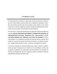 Una nueva ubicación tendrá la sede del tribunal electoral de la vía ricardo j. Guia De Servicios Generales Tribunal Electoral