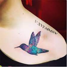 Breathtaking Delicate And Artistic Hummingbird Tattoos Tattoos Hummingbird Tattoo Geometric Tattoo Arm