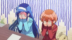 6) erase/hide the sketch lines (traditional/digital). Blushing Lines Japanese With Anime