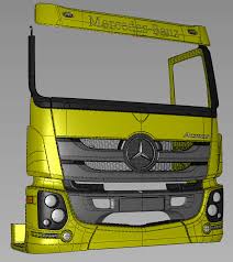 Orion Project New Actros Brazil On Behance Caminhao De Madeira Caminhao De Papelao Acessorios Para Caminhoes