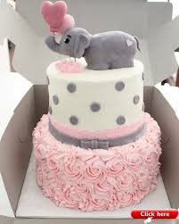 Cute Baby Shower Decoration Cake Ideas 2019 Baby Shower Diy In 2020 Elephant Baby Shower Cake Baby Shower Cakes Girl Elephant Baby Shower Theme