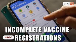 However, signing up through mysejahtera is one of the easiest methods. Khairy 1 4 Million Individuals Did Not Complete Mysejahtera Covid 19 Vaccine Registration Video Dailymotion