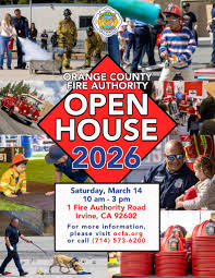 Orange County Fire Authority Open House 2026 – Irvine