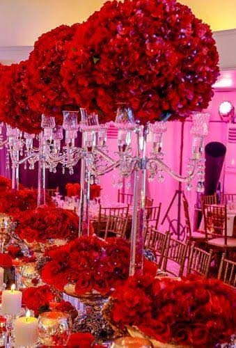 Image result for valentine themed wedding reception"