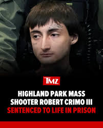 Robert Crimo III, the man who 'fessed up to a deadly 2022 mass shooting at  a July 4 parade in Highland Park, Illinois, just got his sentence. Full  story at the link