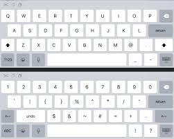 Keyboard shortcuts enabling emoticons, or more specific emoji, on an iphone or ipad is relatively simple … once you know how to to get the emoji keyboard. Ios 9 Ipad Keyboard Adds Keys Symbols At Bigger Screen Resolutions Seemingly Ready For Ipad Pro Update 9to5mac