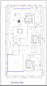 First Floor Plan 30 60 3bhk Single Storey House Plans Town House Plans 20x40 House Plans
