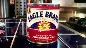 Water and pudding mix in a bowl. Eagle Brand Banana Pudding Recipe