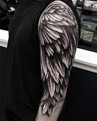 Angel wings symbolize protection and guidance, similar to an angel or guardian angel tattoos. 25 Stunning Angel Wing Tattoos For Men