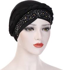 Celeste Cotton Chemo Scarves Pre Tied Head Scarf For Women Cancer Patients  (Grey