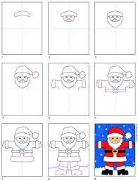 All the best santa claus cartoon drawing 39+ collected on this page. How To Draw Santa Claus Art Projects For Kids