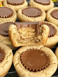 Reese S Peanut Butter Cookie Cups Peanut Butter Cookies Reese S Peanut Butter Cookie Cups Fill Peanut Butter Recipes Peanut Butter Cookie Recipe Desserts