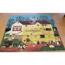 Vintage 1992 Charles Wysocki Americana Jigsaw Puzzle 1000 piece -1 #4679-5 