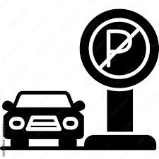 No Parking Icon Stock Vector | Adobe Stock