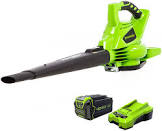 40V LithiumIon Brushless Cordless Leaf Blower Vac Greenworks