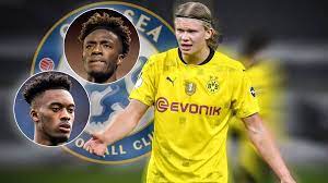 Tammy abraham is an actor, known for fa youth cup (2012), premier league season 2020/2021 (2020) and match of the day 2 (2004). Bericht Uber Tausch Geschaft Chelsea Bietet Abraham Und Hudson Odoi Fur Bvb Torjager Haaland Sportbuzzer De