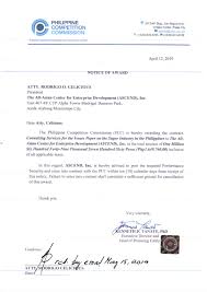 He does not back down. Procurement Philippine Competition Commission