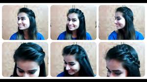 Short hair requires minimal conditioning and styling and can save women lots of money. Three Cute Open Hair Hairstyles For Short Medium Long Hair Youtube