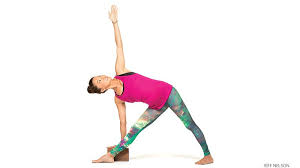 Grace Flowers 15 Poses To Get A Fresh Perspective Beginner Yoga Beginner Poses Yoga For Beginners Triangle Pose Yoga