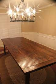 A sam maloof inspired design with breadboard edge extension leaves. 9ft Custom Farm Table 10 Person Dining Table Farm Table Diy Dining Table
