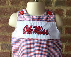 Ole Miss Smocked Etsy