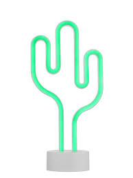 Give your room a southern flair with a retro cactus neon light. Neon Cactus Lamp In Green Beacon Lighting