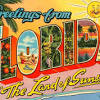 This is an old state welcome sign from the 70s. 1
