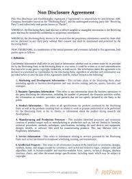 The rv transaction is a private transaction. Non Disclosure Agreement Template Pdf Templates Jotform