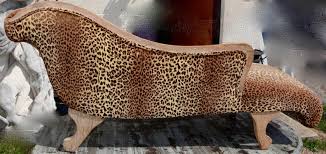 Adjustable backrests and supportive seats let you recline in comfort. French Leopard Print Velvet Chaise Lounge For Sale At 1stdibs