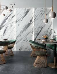 Photo salle à manger et carrelage : Marbre Blanc Carrelage Sol Et Mur 2 Showrooms A Montpellier