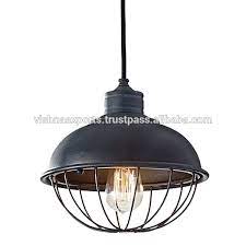 Check spelling or type a new query. Round Iron Cage Bowl Pendant Light Lamp