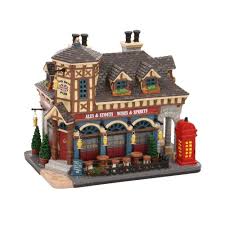 Maison Pub Big Ben Lumineuse Lemax Jardinerie Truffaut Lemax Christmas Village Lemax Christmas Village Display Lemax
