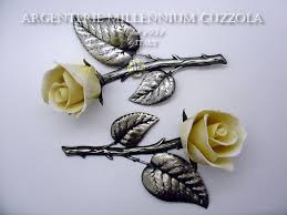 Gold Wedding Favours Wedding Capodimonte Porcelain Rose Flowers Vintage Ebay