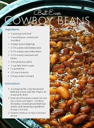 If You Are Looking For A Hearty Side Dish For Your Bbq This Cowboy Beans Will Do The Trick I Served These At A Pool Side Bbq Recipes Baked Bean