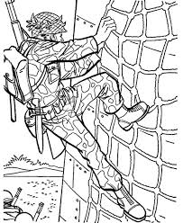 I've created 4 different coloring posters in 2 different sizes that you can use as tablecloths or posters. Military Drill Wall Climbing Coloring Pages Color Luna