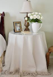 I Owe You An Apology Table Skirt Drop Cloth Drop Cloth Projects