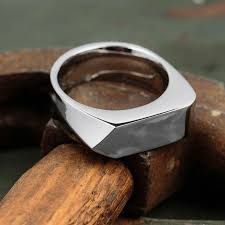 Odak X Stainless Steel Stainless Steel Rings Rings For Men Mens Jewelry